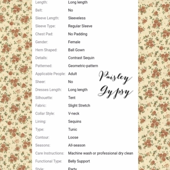 Contrast Sequined Geometric Pattern  Maxi Dress - Picture 11 of 13